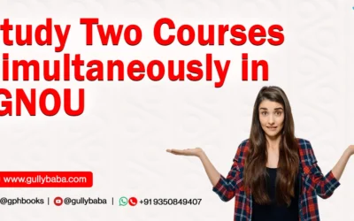 Study Two Courses Simultaneously in IGNOU