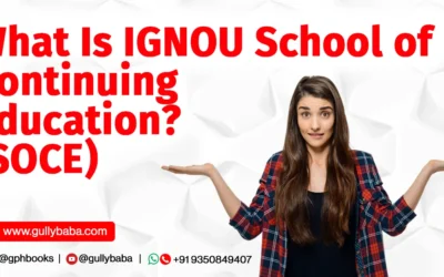 What is IGNOU school of Continuing Education?