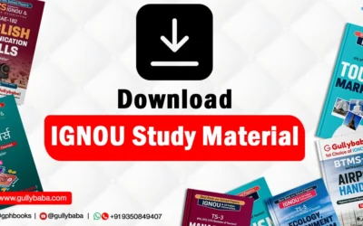 Download IGNOU Study Material