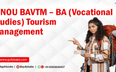 IGNOU BAVTM – BA (Vocational Studies) Tourism Management
