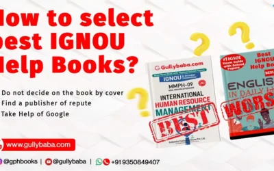 How to Choose Best IGNOU Help Books to Score Good Marks?