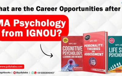 What are the Career Opportunities after MA Psychology from IGNOU? 
