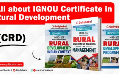All about IGNOU Certificate in Rural Development (CRD)