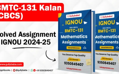 BMTC-131 Kalan (CBCS) Solved Assignment IGNOU 2022-23