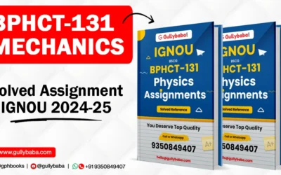 BPHCT-131 MECHANICS Solved Assignment IGNOU 2022-23
