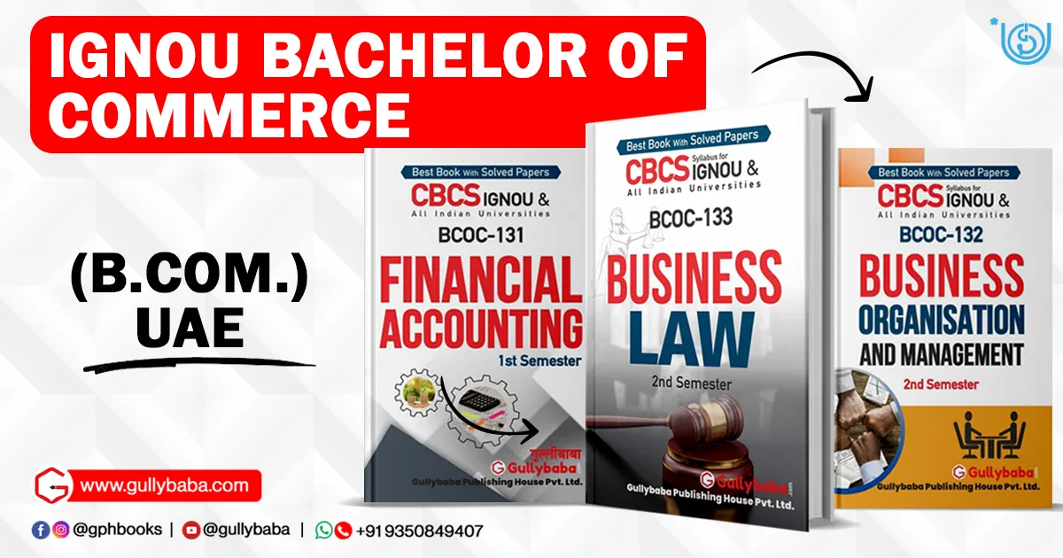 IGNOU BACHELOR OF COMMERCE b.com uae