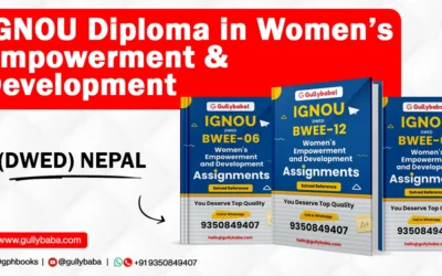 IGNOU Diploma in Women’s Empowerment & Development (DWED) NEPAL