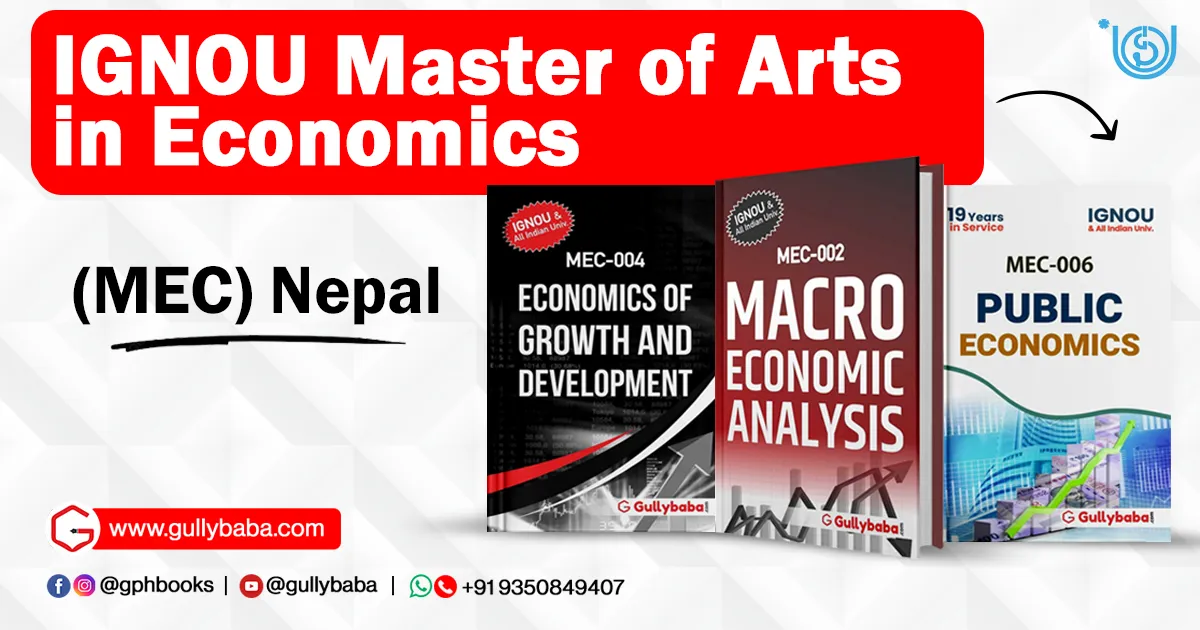 IGNOU Master of Arts in Economics (MEC) Nepal
