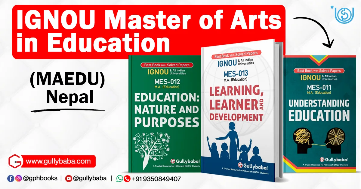 IGNOU Master of Arts in Education (MAEDU) Nepal