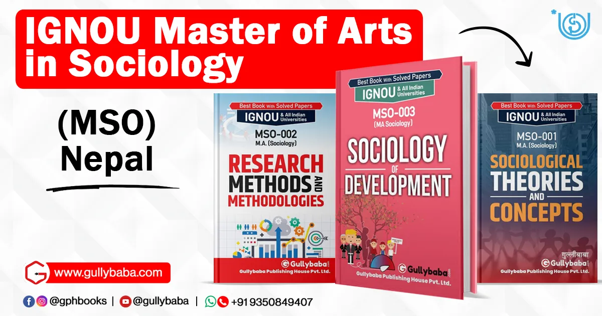 IGNOU Master of Arts in Sociology (MSO) Nepal