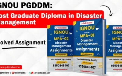 IGNOU PGDDM Solved Assignments