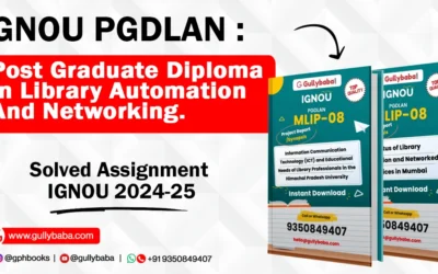 IGNOU PGDLAN Solved Assignments