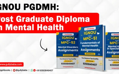 IGNOU PGDMH – Post Graduate Diploma in Mental Health