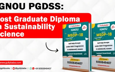 IGNOU PGDSS – Post Graduate Diploma in Sustainability Science