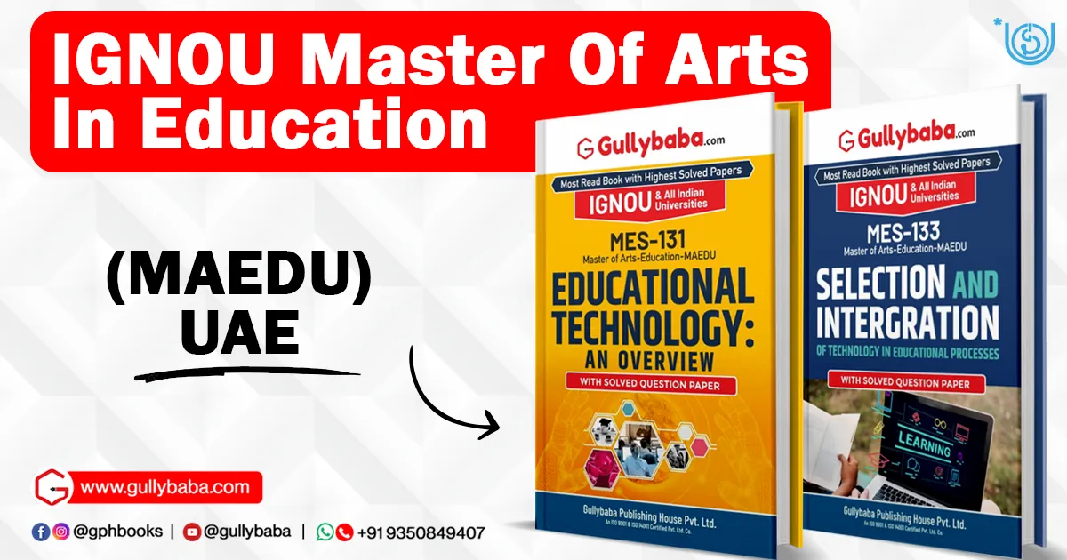 Ignou Master Of Arts In Education (MAEDU) UAE