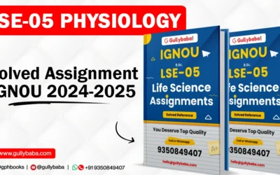 LSE-05 PHYSIOLOGY Solved Assignment IGNOU 2022-2023