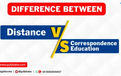 Difference Between Distance and Correspondence Education