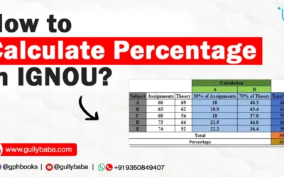 How to Calculate Percentage in IGNOU?