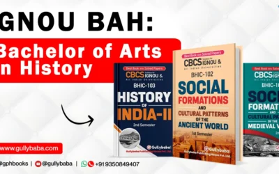 IGNOU BAH – Bachelor of Arts in (History)