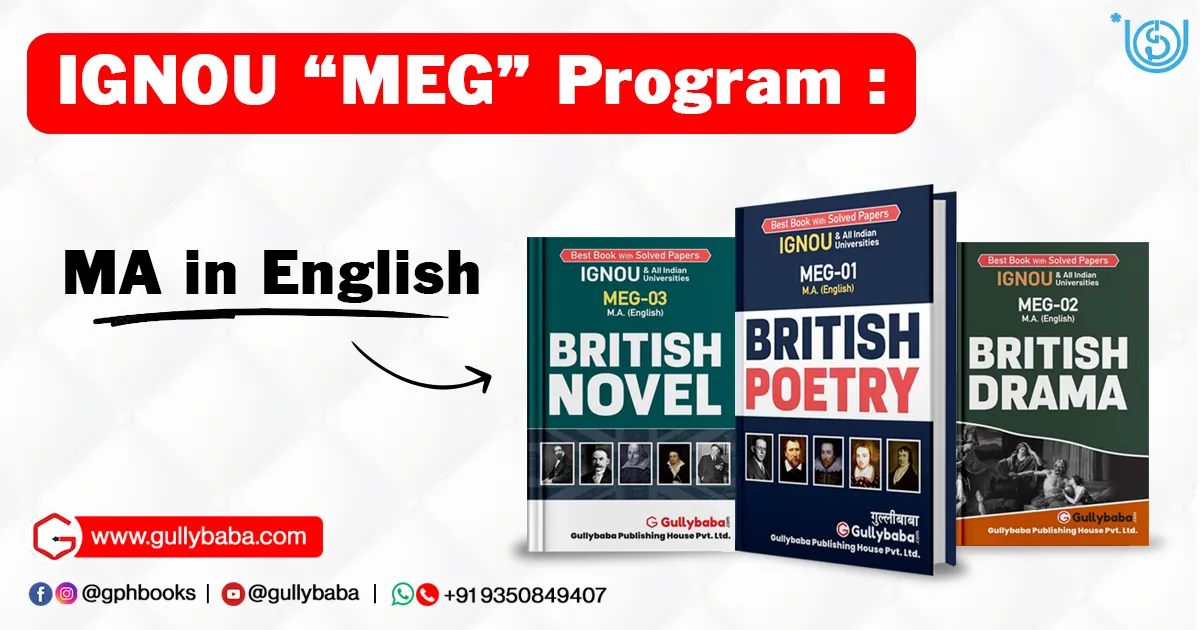 IGNOU “MEG” Program – MA in English