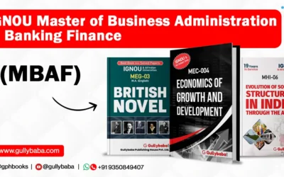 IGNOU Master of Business Administration in Banking Finance (MBAF)