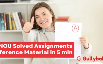IGNOU Solved Assignments Reference Material in 5 min.
