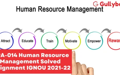 MPA-014 Human Resource Management Solved Assignment IGNOU 2022-23