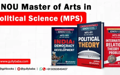 IGNOU Master of Arts in Political Science (MPS)