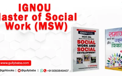 IGNOU Master of Social Work (MSW)