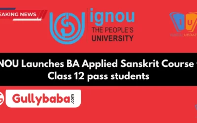 IGNOU Launches BA Applied Sanskrit Course for Class 12 pass students