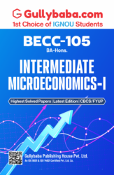 Intermediate Microeconomics I