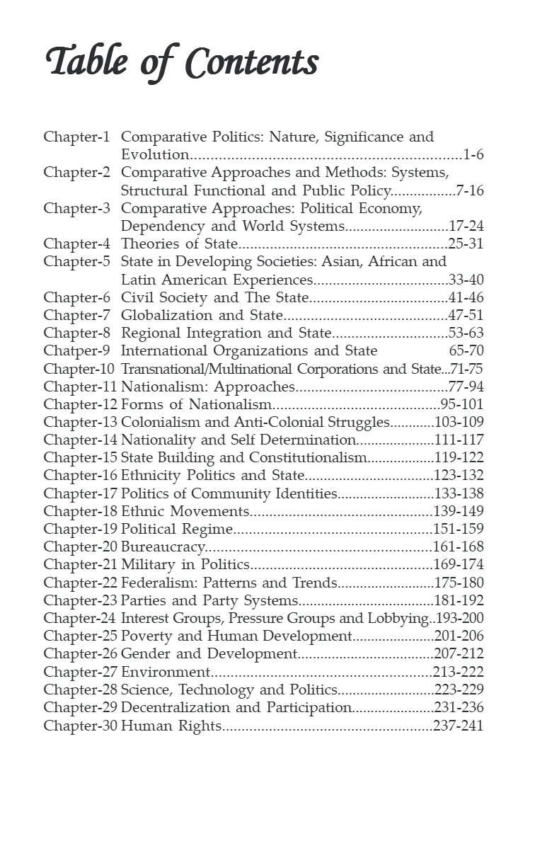 Comparative Politics: Issues and Trends - Image 3