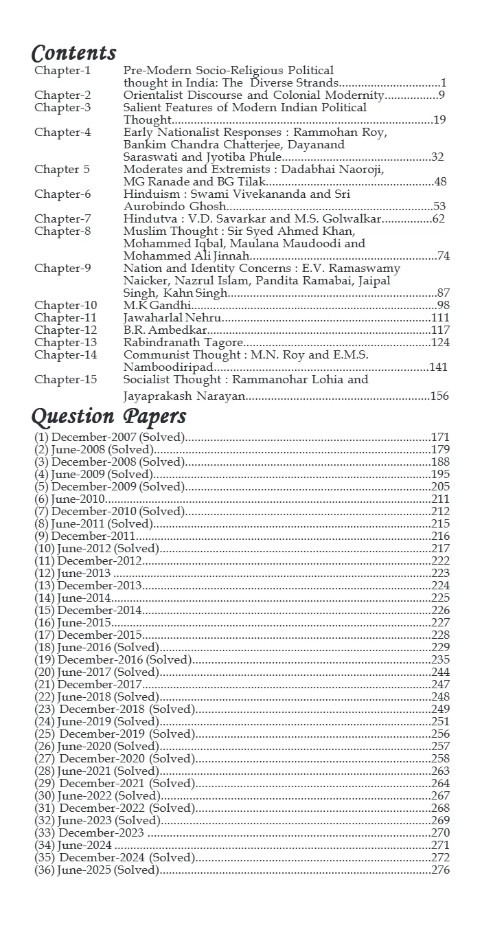 Social and Political Thought in Modern India - Image 3