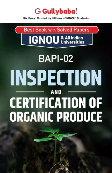 Inspection and Certification of Organic Produce - English