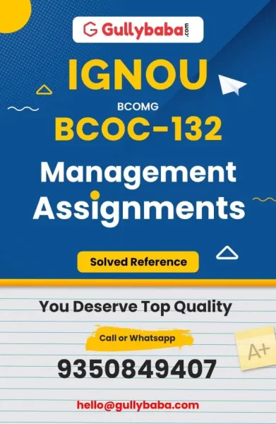 Assignment-BCOC-132