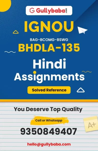 Assignment-BHDLA-135