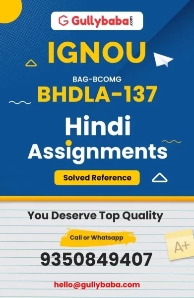 Assignment-BHDLA-137