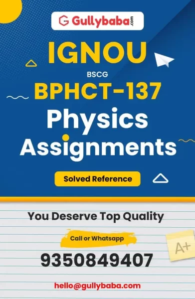 Assignment-BPHCT-137