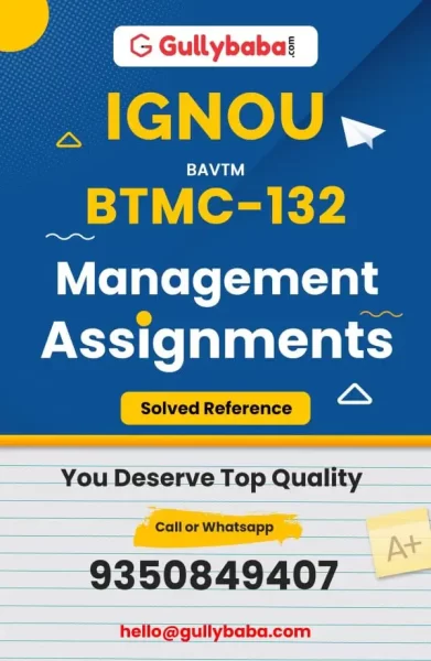 Assignment-BTMC-132