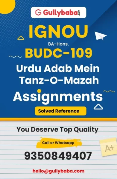 Assignment-BUDC-109