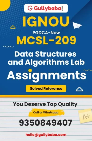 Assignment-MCSL-209