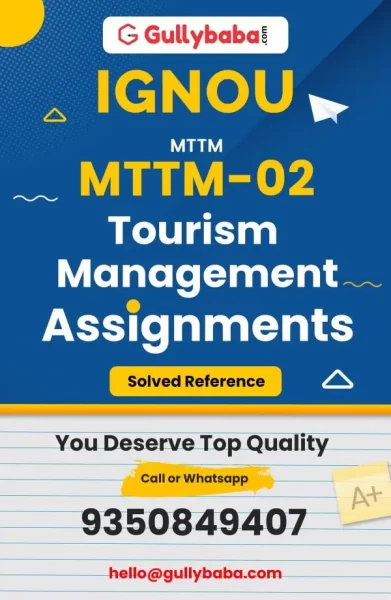 IGNOU MTTM-02 Solved Assignment