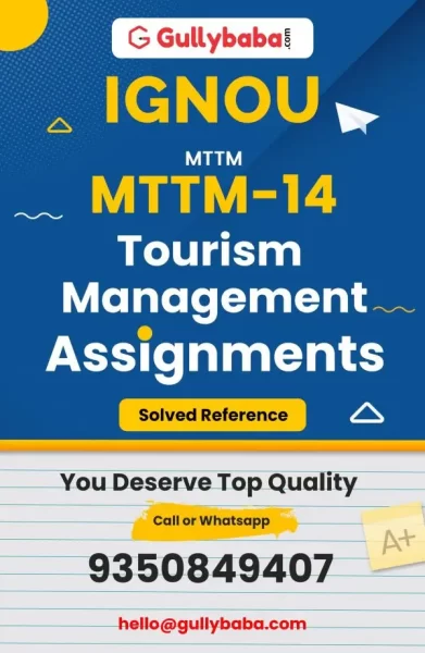 IGNOU MTTM-14 Solved Assignment