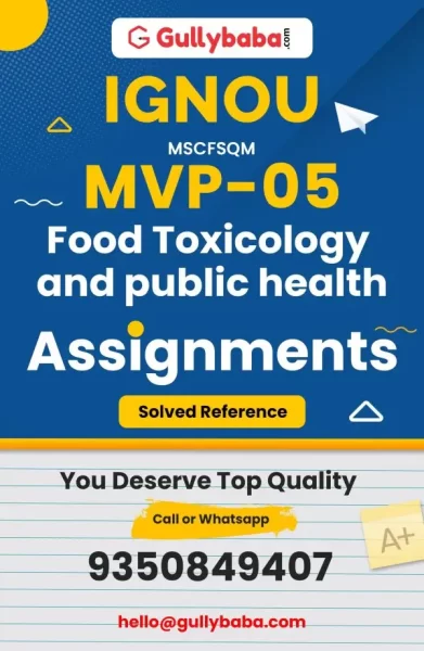 IGNOU MVP-05 Solved Assignment