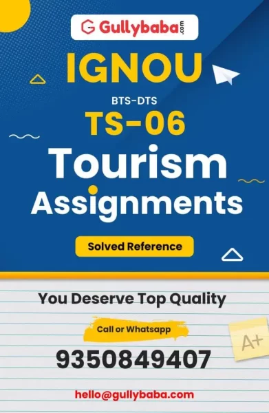 IGNOU TS-06 Solved Assignment