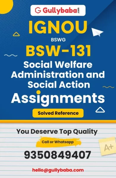 Assignments-BSW-131