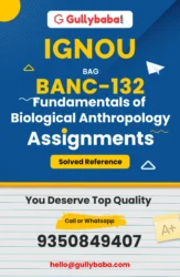 IGNOU BANC-132 Solved Assignment