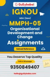 IGNOU MMPH-05 Solved Assignment