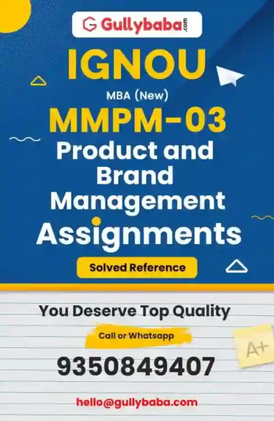 Product and Brand Management