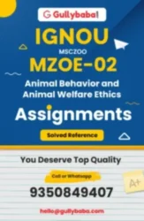 MZOE-02 - Animal Behaviour and Animal Welfare Ethics
